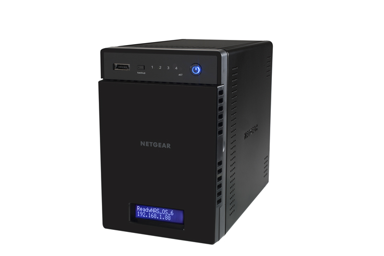 NETGEAR ReadyNAS RN104 + NAS用HDD 3TB✕4