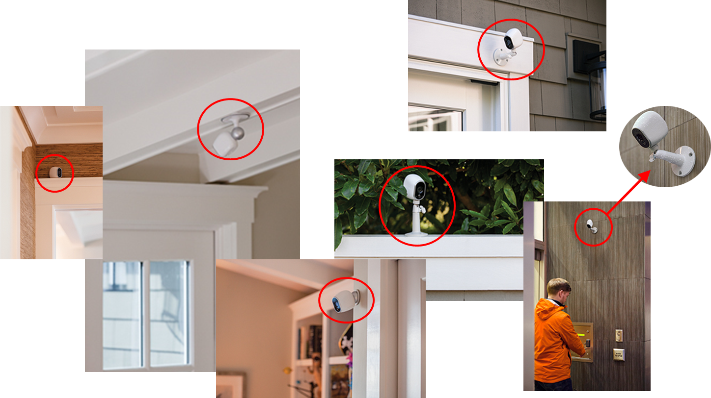 arlo(アーロ)電波が届くところならどこにでも設置できる arlo(アーロ)電波が届くところならどこにでも設置できる