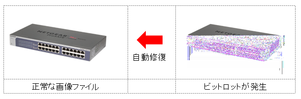 ビットロットプロテクション