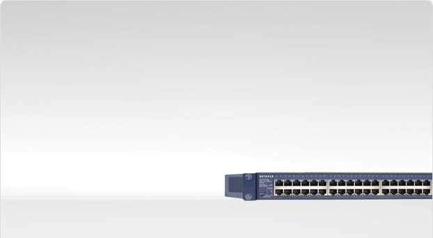 NETGEAR PoE ギガ 48ポートVLAN GS748T