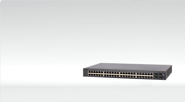 NETGEAR PoE ギガ 48ポートVLAN GS748T